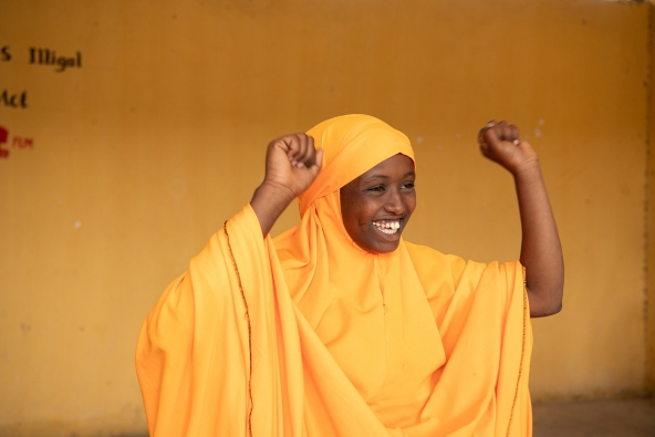 Selma, 14, is a member of a Save the Children- supported Child Club which campaigns to end FGM and child marriage in Somali Region, Ethiopia